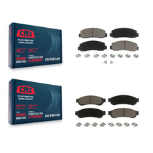 Charger l'image dans la galerie, Front Rear Ceramic Brake Pad Kit For Ford F-350 Super Duty With Dual Wheels