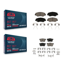 Charger l'image dans la galerie, Front Rear Ceramic Brake Pads Kit For Honda Accord Civic CR-V Element Acura ILX