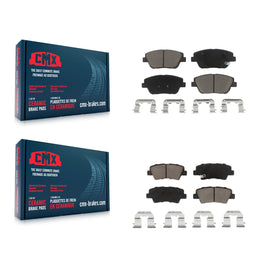 Front Rear Ceramic Brake Pads Kit For Kia Optima With Electric Parking