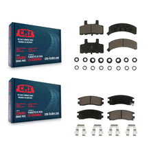 Load image into Gallery viewer, Front Rear Ceramic Brake Pads Kit For 1999 Cadillac DeVille Drum rear brakes