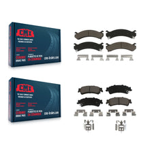 Charger l'image dans la galerie, Front Rear Ceramic Brake Pads Kit For Cadillac DeVille DTS Chevrolet Silverado