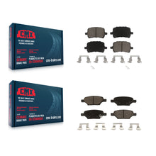 Charger l'image dans la galerie, Front Rear Ceramic Brake Pads Kit For Chevrolet Malibu Pontiac G6 Cobalt Saturn