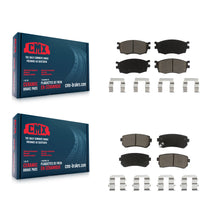 Charger l'image dans la galerie, Front Rear Ceramic Brake Pads Kit For Hyundai Accent Kia Rio Rio5