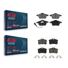 Charger l'image dans la galerie, Front Rear Ceramic Brake Pads Kit For Volkswagen Beetle Jetta Golf Passat