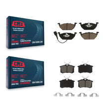 Load image into Gallery viewer, Front Rear Ceramic Brake Pads Kit For Volkswagen Jetta Beetle Golf City