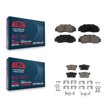 Charger l'image dans la galerie, Front Rear Ceramic Brake Pads Kit For Honda Accord Acura Integra Prelude Odyssey