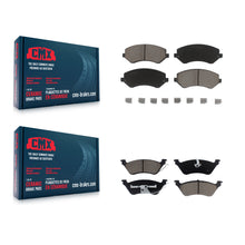 Charger l'image dans la galerie, Front Rear Ceramic Brake Pad Kit For Dodge Grand Caravan Chrysler Town &amp; Country