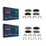 Front Rear Ceramic Brake Pads Kit For Nissan Altima LEAF