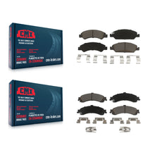 Charger l'image dans la galerie, Front Rear Ceramic Brake Pads Kit For Chevrolet Silverado 1500 GMC Sierra
