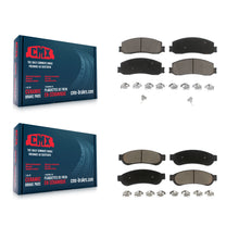 Charger l'image dans la galerie, Front Rear Ceramic Brake Pads Kit For Ford F-250 Super Duty F-350