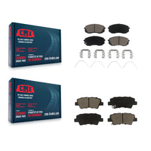 Charger l'image dans la galerie, Front Rear Ceramic Brake Pad Kit For Kia Optima Soul Hyundai Elantra GT Veloster
