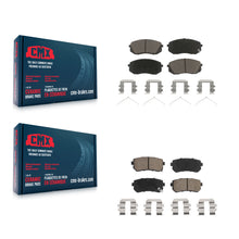 Charger l'image dans la galerie, Front Rear Ceramic Brake Pads Kit For Kia Optima Hyundai Sonata