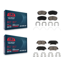 Charger l'image dans la galerie, Front Rear Ceramic Brake Pads Kit For 2016 Hyundai Sonata GAS engine