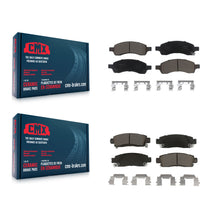 Charger l'image dans la galerie, Front Rear Ceramic Brake Pad Kit For Chevrolet Trailblazer GMC Envoy EXT XL Saab