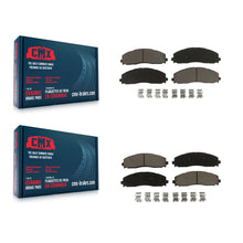 Charger l'image dans la galerie, Front Rear Ceramic Brake Pads Kit For Ford F-250 Super Duty F-350 F-450