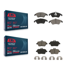 Front Rear Ceramic Brake Pads Kit For Mercedes-Benz SLK250 SLK350 SLK300 SLC300