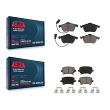 Charger l'image dans la galerie, Front Rear Ceramic Brake Pads Kit For Audi A4 Quattro With 288mm Diameter Rotor