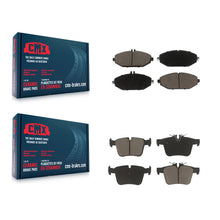 Charger l'image dans la galerie, Front Rear Ceramic Brake Pads Kit For Mercedes-Benz C300 Without Sport Package
