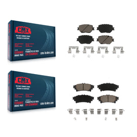 Front Rear Ceramic Brake Pads Kit For Lexus IS250