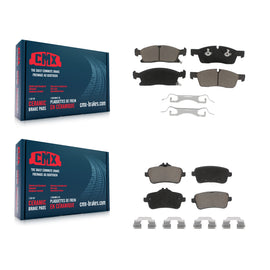 Front Rear Ceramic Brake Pads Kit For Mercedes-Benz ML350 GLE350 GLS450 GL450