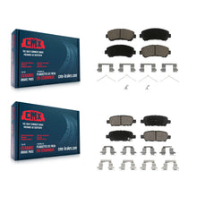 Charger l'image dans la galerie, Front Rear Ceramic Brake Pads Kit For Nissan Rogue Maxima Sentra Select Juke