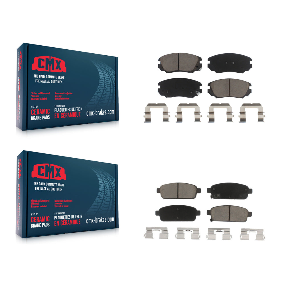 Kit de plaquettes de frein en céramique avant et arrière, pour Buick Cascada Cadillac ELR 
