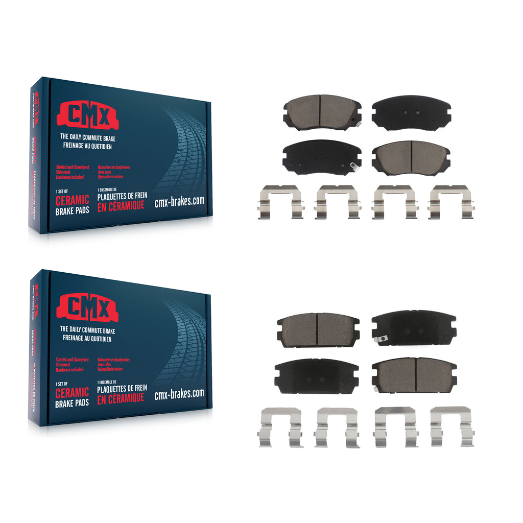 Kit de plaquettes de frein en céramique avant et arrière, pour Chevrolet Equinox GMC Terrain 2010 – 2017 