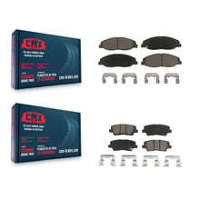 Charger l'image dans la galerie, Kit de plaquettes de frein en céramique avant et arrière, pour Cadillac CTS 2014, sans freins robustes 