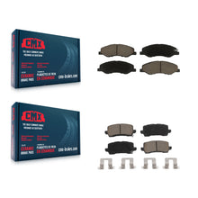 Charger l'image dans la galerie, Kit de plaquettes de frein en céramique avant et arrière pour Honda Odyssey 2018-2023 