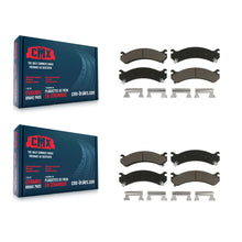 Load image into Gallery viewer, Front Rear Ceramic Brake Pads Kit For Chevrolet Silverado 3500 HD GMC Sierra