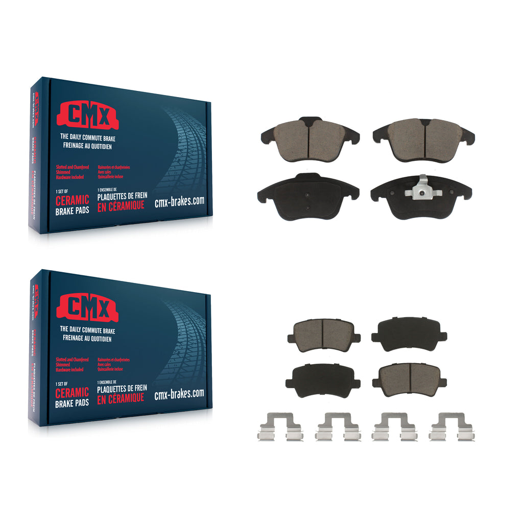 Kit de plaquettes de frein en céramique avant et arrière, pour Volvo S60 XC70 Land Rover Range Evoque V60 
