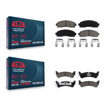 Charger l'image dans la galerie, Front Rear Ceramic Brake Pads Kit For Ford Explorer Sport Trac