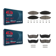 Charger l'image dans la galerie, Front Rear Ceramic Brake Pads Kit For 2003-2010 Lincoln Town Car Limousine