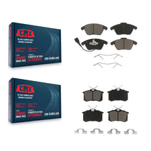 Charger l'image dans la galerie, Front Rear Ceramic Brake Pads Kit For Volkswagen Jetta Beetle Golf