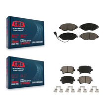 Charger l'image dans la galerie, Front Rear Ceramic Brake Pads Kit For Volkswagen GTI CC