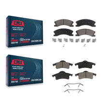 Charger l'image dans la galerie, Front Rear Ceramic Brake Pads Kit For Jeep Grand Cherokee