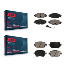 Charger l'image dans la galerie, Front Rear Ceramic Brake Pads Kit For Volkswagen GTI Golf SportWagen Alltrack
