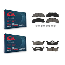 Charger l'image dans la galerie, Front Rear Ceramic Brake Pad Kit For 2010-2017 Ford Expedition Lincoln Navigator