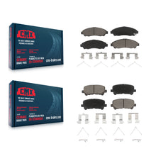 Load image into Gallery viewer, Front Rear Ceramic Brake Pads Kit For Honda Pilot Acura MDX ZDX