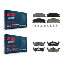 Charger l'image dans la galerie, Front Rear Ceramic Brake Pads Kit For Lincoln MKT