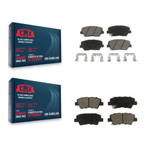 Charger l'image dans la galerie, Front Rear Ceramic Brake Pad Kit For 14-17 Kia Rondo With Electric Parking