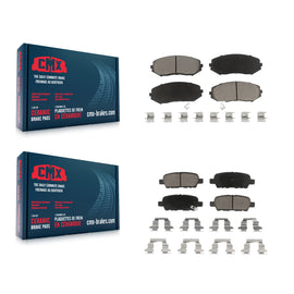 Front Rear Ceramic Brake Pads Kit For 2007-2013 Suzuki Grand Vitara