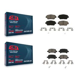 Front Rear Ceramic Brake Pads Kit For Toyota Camry Vehicles Manufactured In USA