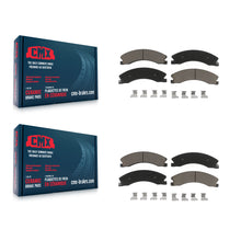 Charger l'image dans la galerie, Front Rear Ceramic Brake Pad Kit For Chevrolet Silverado 2500 HD GMC Sierra 3500