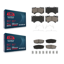 Load image into Gallery viewer, Front Rear Ceramic Brake Pads Kit For Toyota Tundra Sequoia Lexus LX570 Land