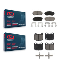 Charger l'image dans la galerie, Front Rear Ceramic Brake Pads Kit For 2017 Subaru BRZ Without Brembo Brakes
