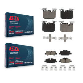 Front Rear Ceramic Brake Pads Kit For Mini Cooper
