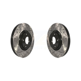 Front Drilled Slot Brake Rotor Pair For Nissan Maxima INFINITI Murano G37 Altima