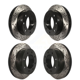 Kit de Rotor de frein à fente de perçage avant et arrière, pour Chevrolet Silverado 2500 HD GMC Sierra 