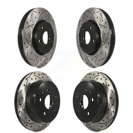 Kit de rotors de frein à disque à fente avant et arrière, pour Chevrolet Equinox GMC Terrain 